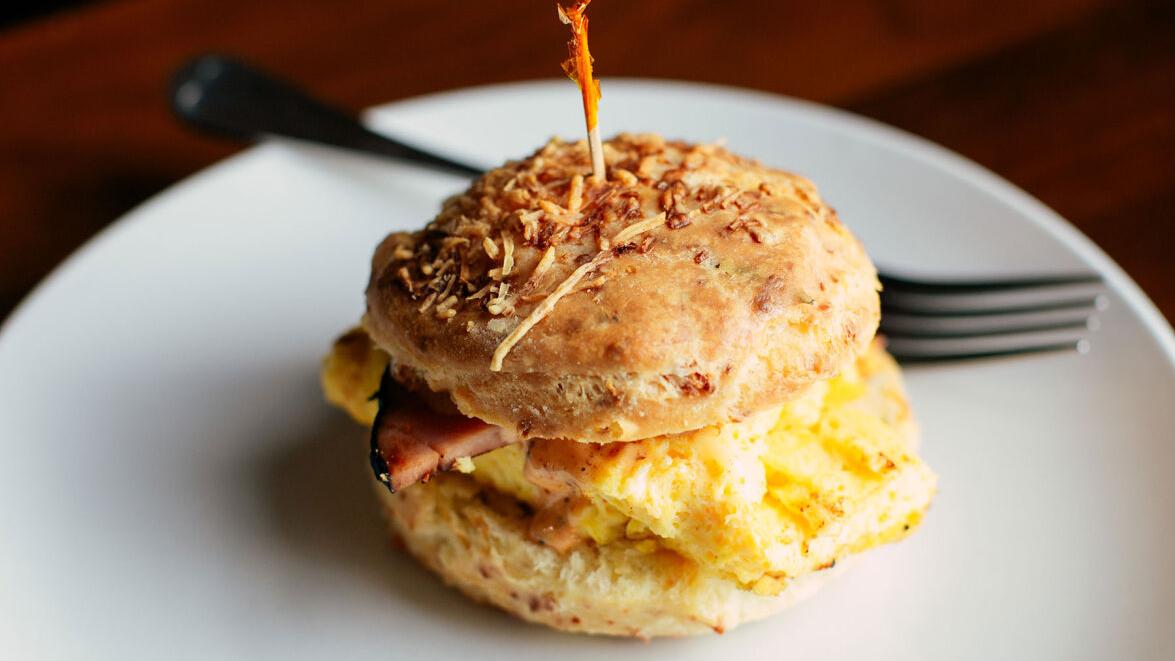 Rosemary Biscuit Sandwich at Dose